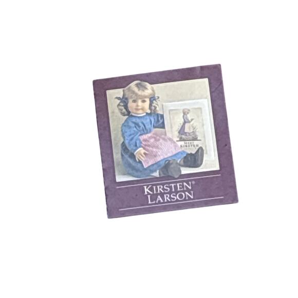 American Girl Lot Meet Kirsten Mini Book Trading Card & Pamphlet - Picture 3 of 4